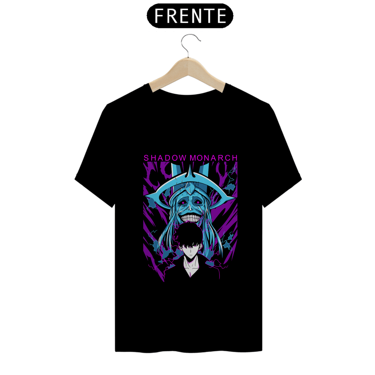 Nome do produto: Camiseta Sung Jin-Woo – Solo Leveling