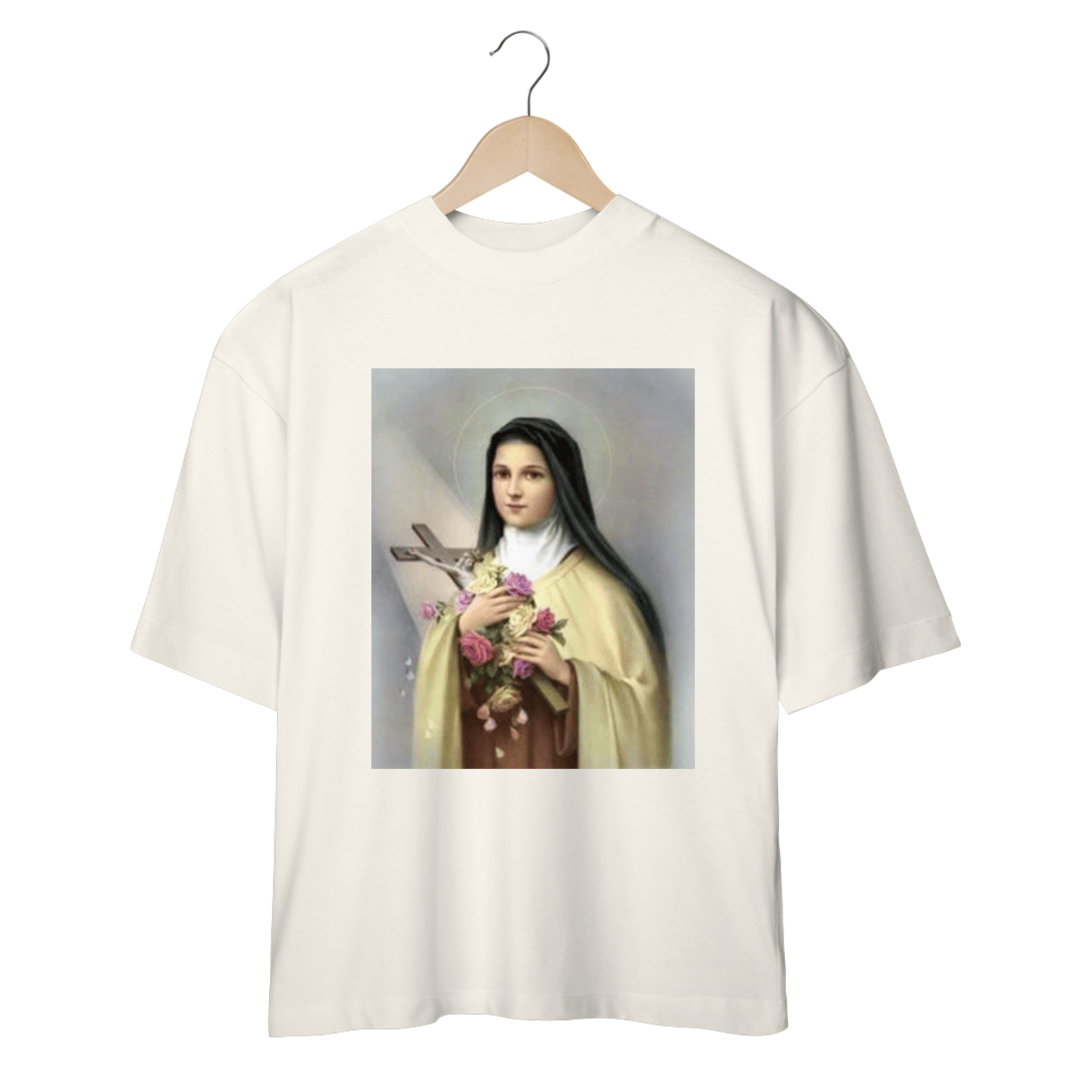 Nome do produto: Camisa santa maria cor off-white