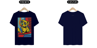 Nome do produto Camiseta Masculina Dog Elevé