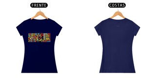 Nome do produto Camiseta Feminina Dog Collection