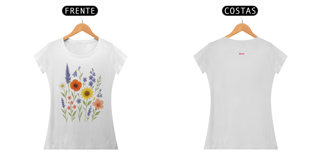 Nome do produto Camiseta Jardim II Feminina Elevé