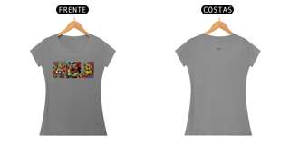 Nome do produto Camiseta Feminina Dog Collection