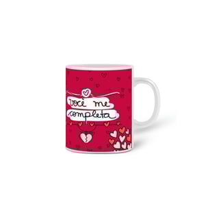 Nome do produto Caneca Meu Amor Você me Completa