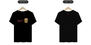 Nome do produto Camiseta Unissex Pipoca