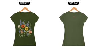Nome do produto Camiseta Jardim II Feminina Elevé