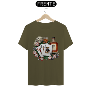 Nome do produto Camiseta Masculina Poker