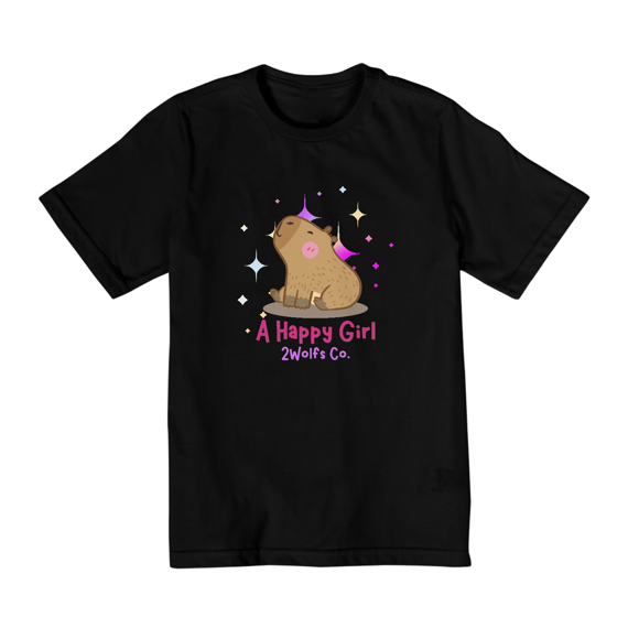 Capivara feliz