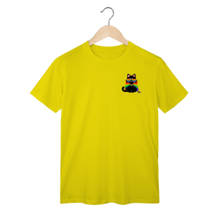 Nome do produto Camisa ARCO-IRIS gatinho de capinha