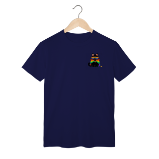 Nome do produto Camisa ARCO-IRIS gatinho de capinha