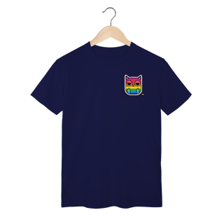 Nome do produto Camisa ARCO-IRIS gatinho mal humorado