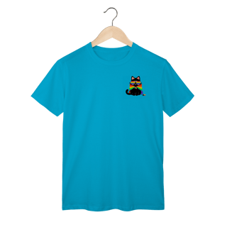 Nome do produto Camisa ARCO-IRIS gatinho de capinha