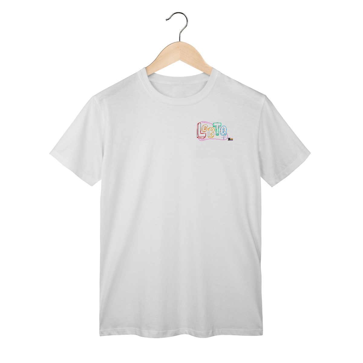 Nome do produto: Camisa ARCO-IRIS lgbtq+ desenho