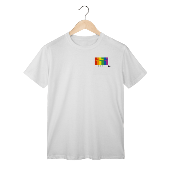 Camisa ARCO-IRIS abraço apertado