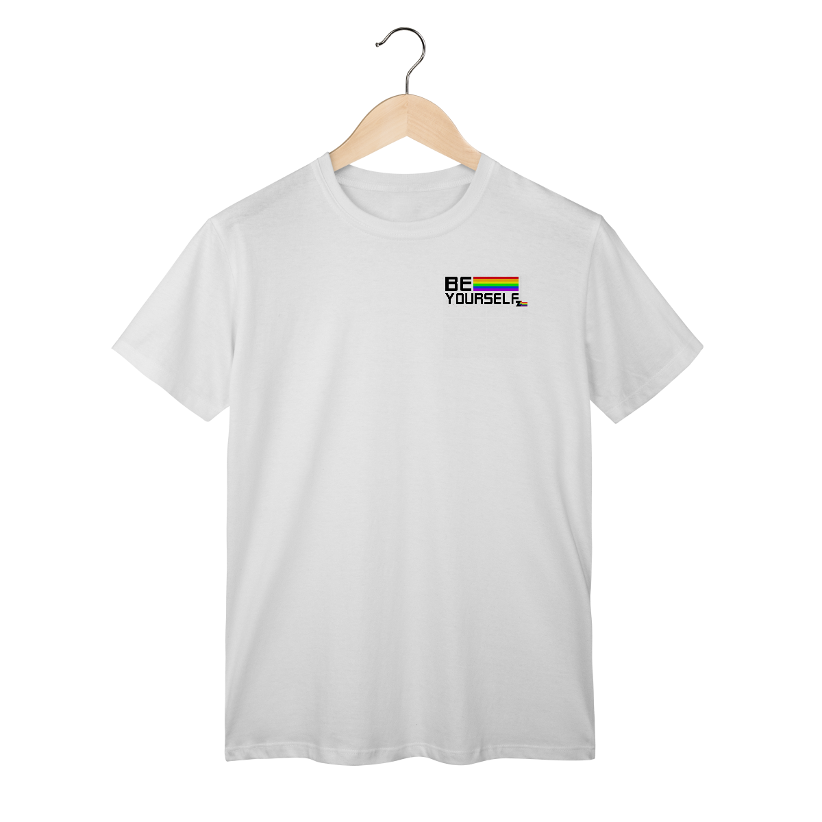 Nome do produto: Camisa ARCO-IRIS be yourself