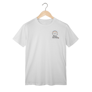 Camisa ARCO-IRIS bom dia!
