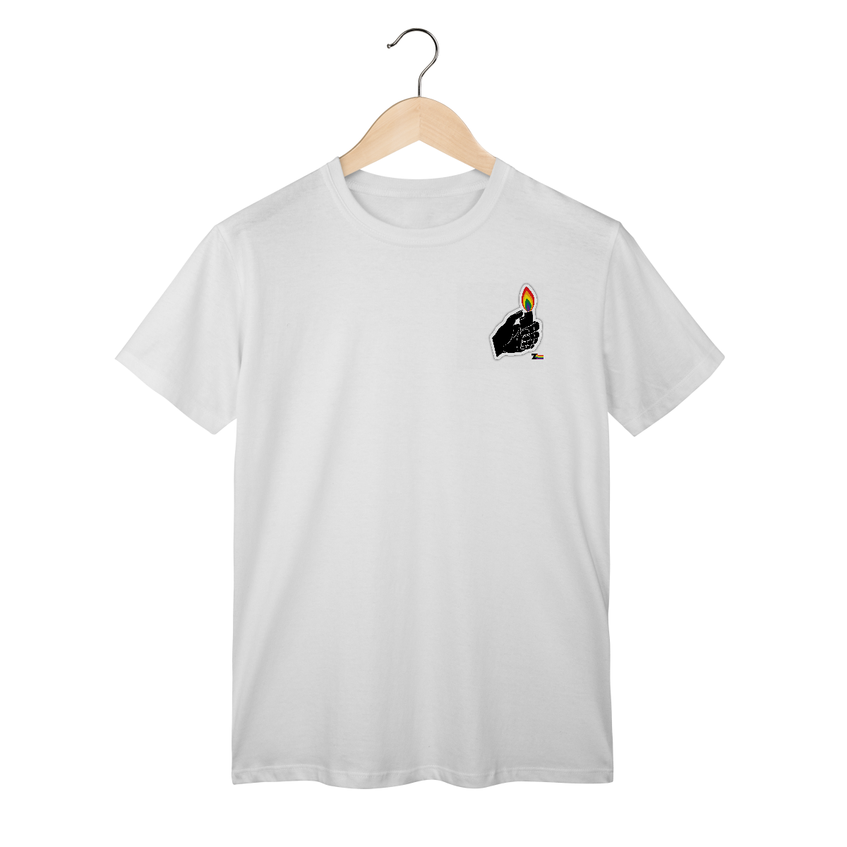 Nome do produto: Camisa ARCO-IRIS isqueiro