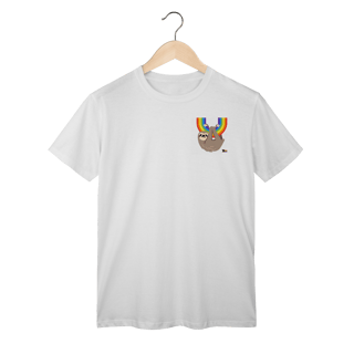 Camisa ARCO-IRIS preguiça