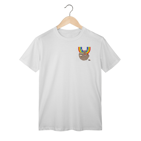 Camisa ARCO-IRIS preguiça