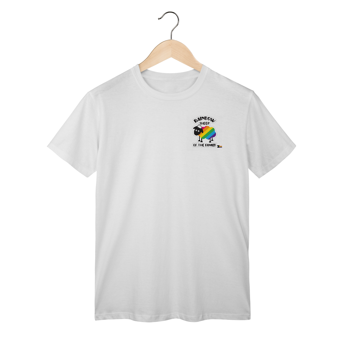 Nome do produto: Camisa ARCO-IRIS ovelhinha
