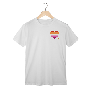 Nome do produto Camisa Lésbica Coração