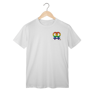 Nome do produto Camisa Lésbica Símbolo arco-íris