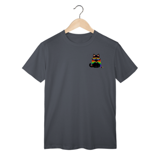 Nome do produto Camisa ARCO-IRIS gatinho de capinha