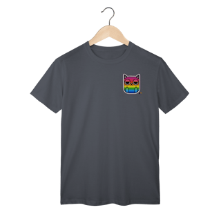 Nome do produto Camisa ARCO-IRIS gatinho mal humorado