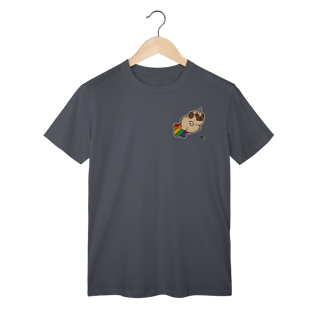 Nome do produto Camisa ARCO-IRIS pug arco-iris