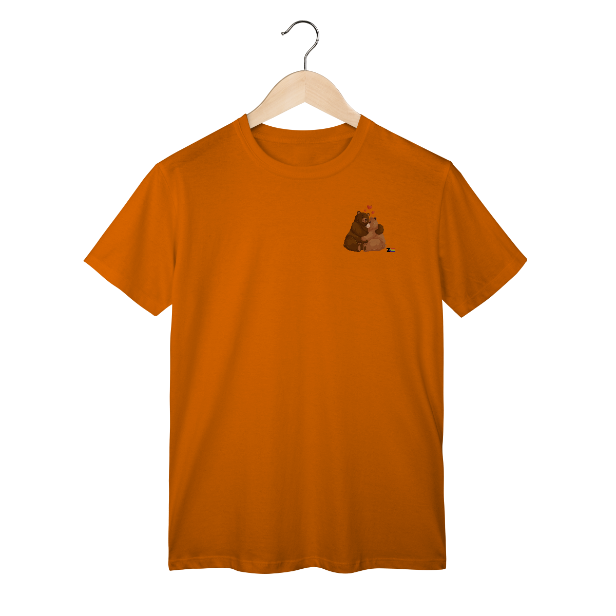 Nome do produto: Camisa Urso abraçados