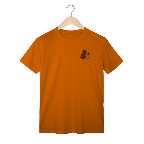 Camisa Urso abraçados