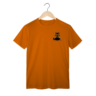 Nome do produto Camisa ARCO-IRIS gatinho de capinha