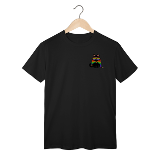 Nome do produto Camisa ARCO-IRIS gatinho de capinha