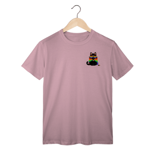 Nome do produto Camisa ARCO-IRIS gatinho de capinha