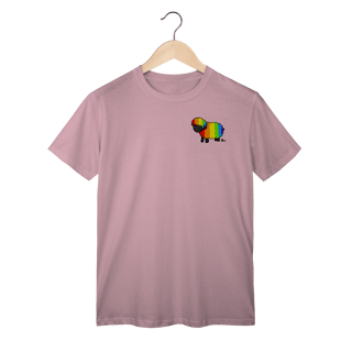 Nome do produto Camisa ARCO-IRIS ovelhinha colorida