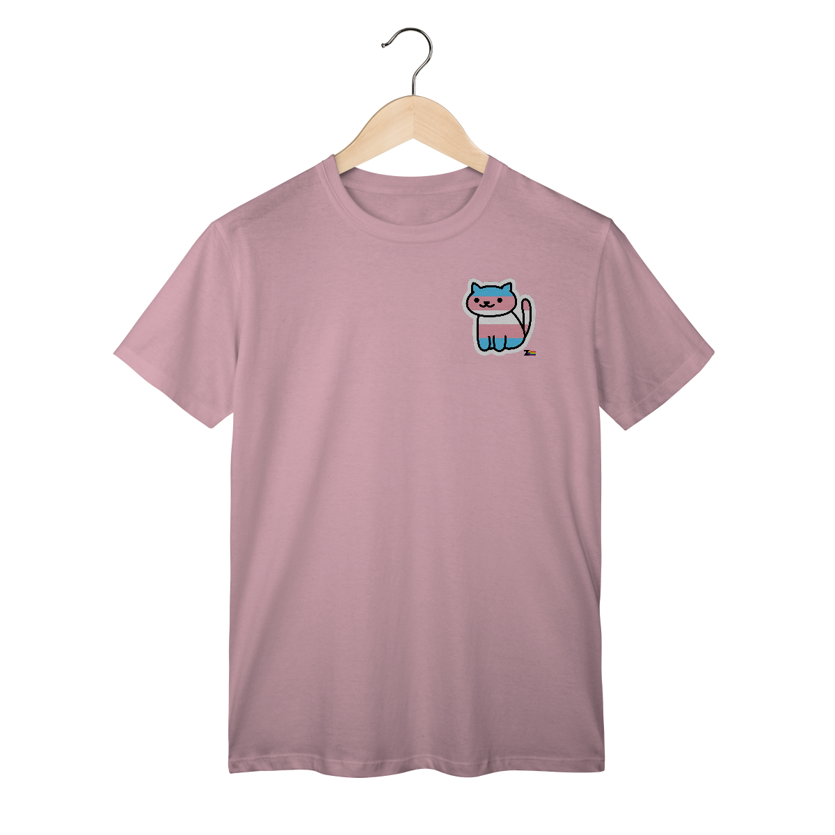 Nome do produto: Camisa Trans Gatinho Feliz