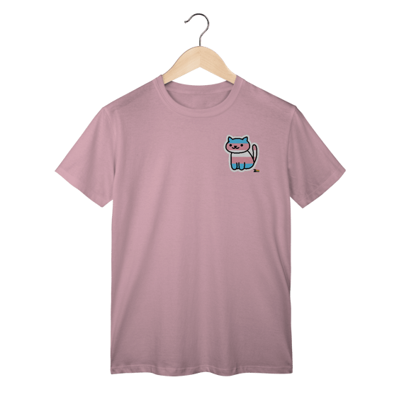 Camisa Trans Gatinho Feliz