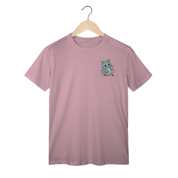 Camisa Trans Gatinho Mascote Feliz