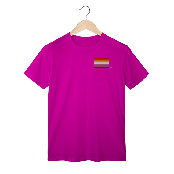 Camisa Lésbica Bandeira