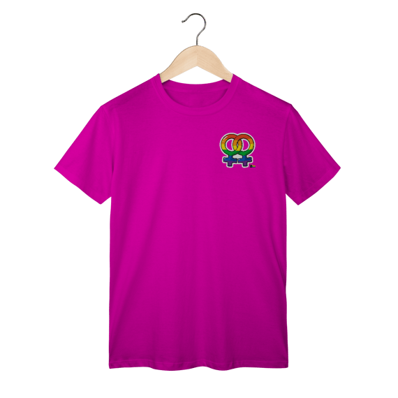 Camisa Lésbica Símbolo arco-íris