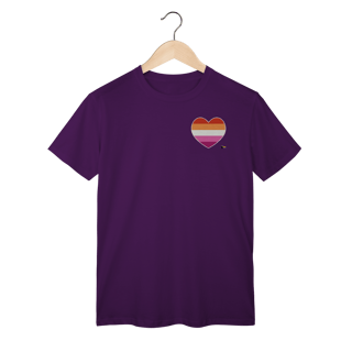 Nome do produto Camisa Lésbica Coração