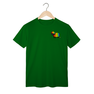 Nome do produto Camisa ARCO-IRIS ovelhinha colorida
