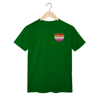 Nome do produto Camisa Lésbica Coração