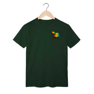 Nome do produto Camisa ARCO-IRIS ovelhinha colorida