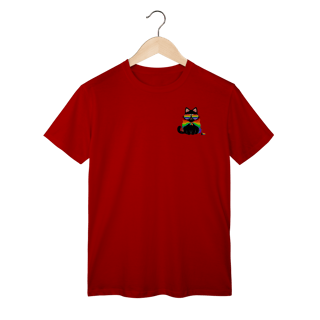 Nome do produto Camisa ARCO-IRIS gatinho de capinha