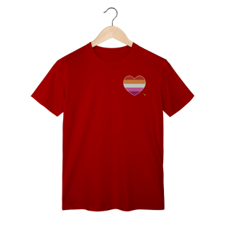 Nome do produto Camisa Lésbica Coração