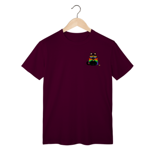 Nome do produto Camisa ARCO-IRIS gatinho de capinha