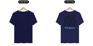 Nome do produto Camiseta Classic Pet Lovers