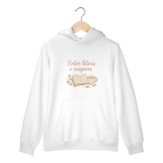Moletom Canguro Entre letras e Suspiros