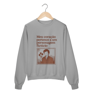 Moletom fechado Entre letras e suspiros