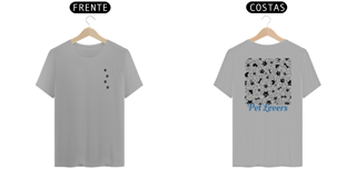Nome do produto Camiseta Classic Pet Lovers